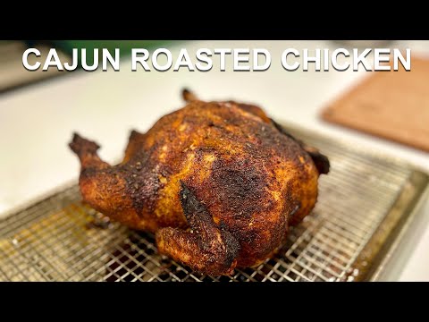 Cajun Roasted Chicken | Pour Choices Kitchen - YouTube