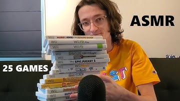 ASMR Childhood Wii Game Collection