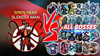 Shadow Fight 2 The Siren Head X Slender Man Vs All Bosses screenshot 5