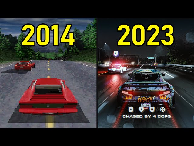 Evolution of Need for Speed Games 1994-2022 