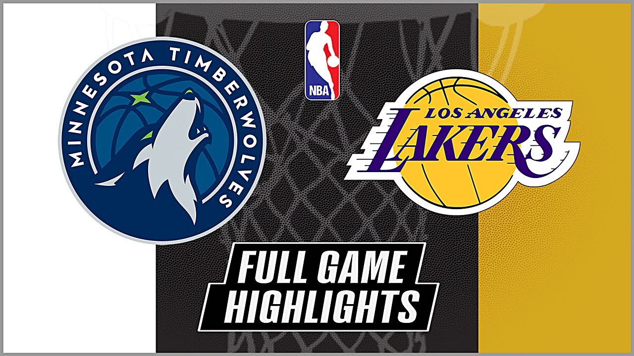 TIMBERWOLVES VS LAKERS | 2025 | NBA Full Game Highlights | lakers vs ...
