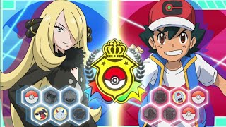 Ash vs Cynthia (Part 2) Pokemon Journeys Episode 124 English Subbed Full HD