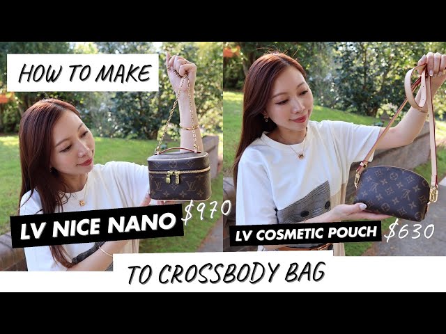 HOW TO MAKE transform my LV Cosmetic Pouch PM ($6xx) & NICE NANO