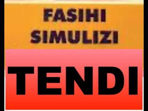Tendi Tenzi Utenzi Fasihi Simulizi
