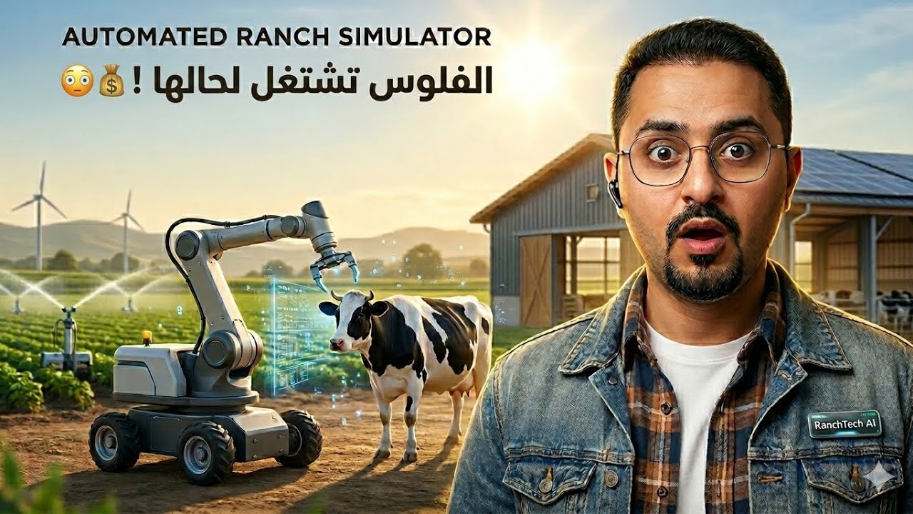 1|سويت مزرعة تشتغل لحالها… وصرت غني! 🤖🐄💰 🔥🔥 / Automated Ranch Simulator ...