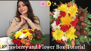 Strawberry and Flower Box Tutorial