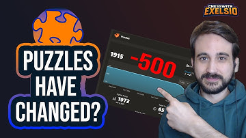 CHESS.COM TOOK YOUR PUZZLE RATING Changes explained | ChesswithExelsio