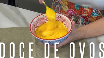 RECEITA DE DOCE DE OVOS OU OVOS MOLES