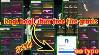 bagi bagi akun free fire sultan terbaru 2020