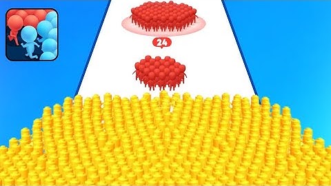 Satisfying Mobile Game Count Masters Top Free Gameplay Walkthrough All Levels Big Update.