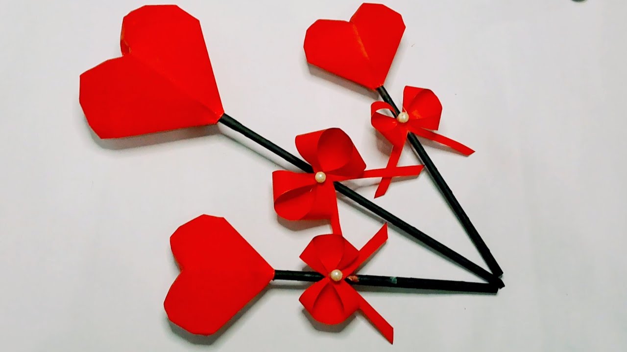 how-to-make-a-3d-paper-heart-paper-heart-craft-valentines-day-special