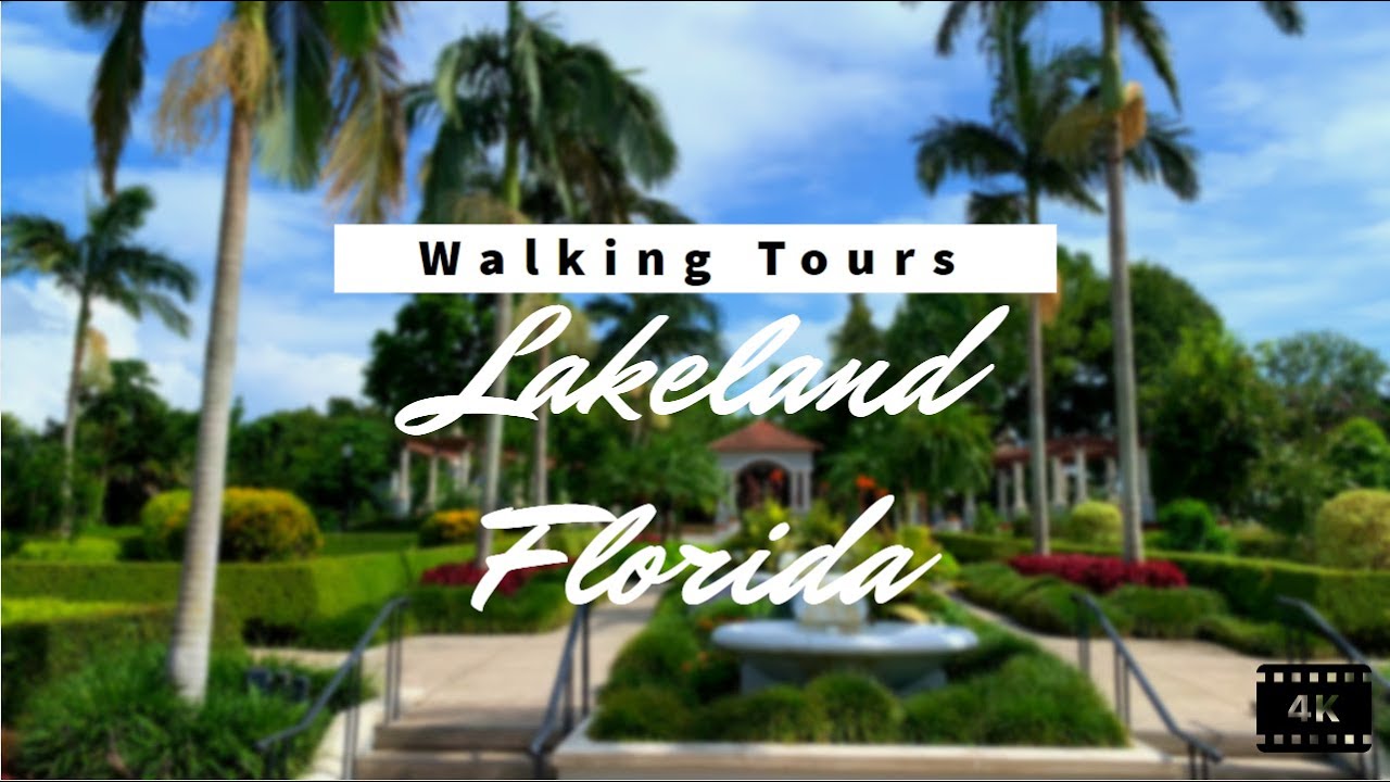 Lakeland - Florida - 4K/60fps - Walking Tour