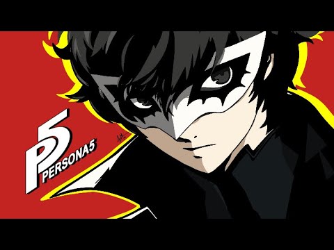 How to draw Joker from Persona 5 ( Speed drawing ) كيف ترسم جوكر ...