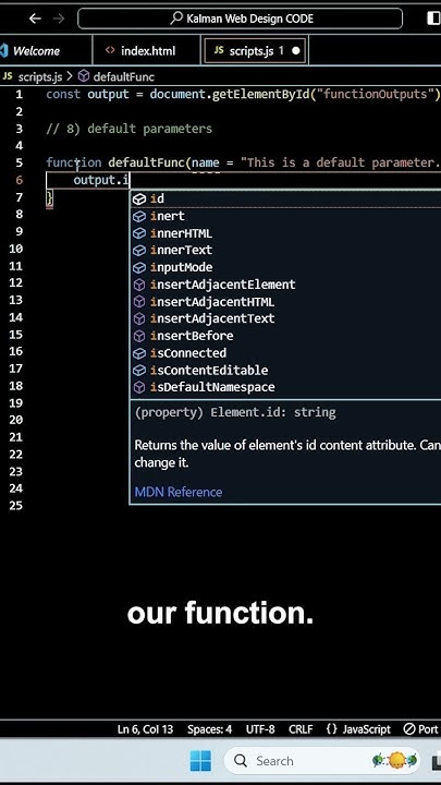 Transform Your Code with Default JavaScript Function Tricks | Tutorial ...