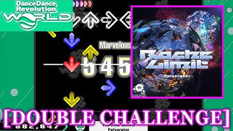 【DDR WORLD】 Roche Limit / Felysrator [DOUBLE CHALLENGE] 譜面確認+Clap