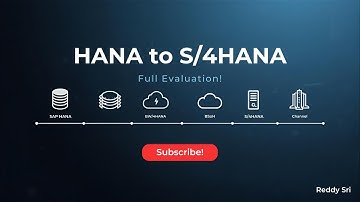 SAP HANA to S/4HANA: Full Evaluation | On-Prem vs BW/4HANA vs BSoH vs Cloud | Migration Roadmap&Diff