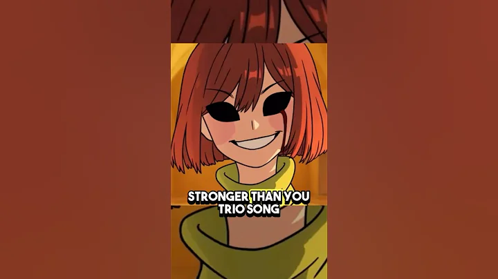 Which STRONGER THAN YOU TRIO Song Is Your Favorite?🤔 #undertale #strongerthanyou #chara #sans