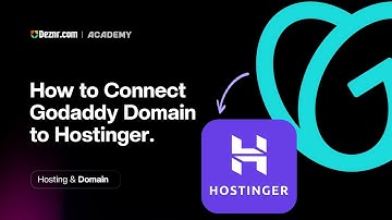 How to connect/point the GoDaddy domain name server (DNS) to the Hostinger server
