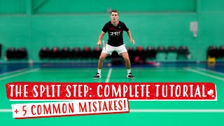 Badminton Footwork - The Split Step