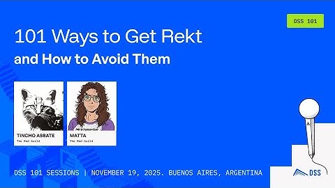 DeFi Security 101 2025 - 101 Ways to Get Rekt, and How to Avoid Them