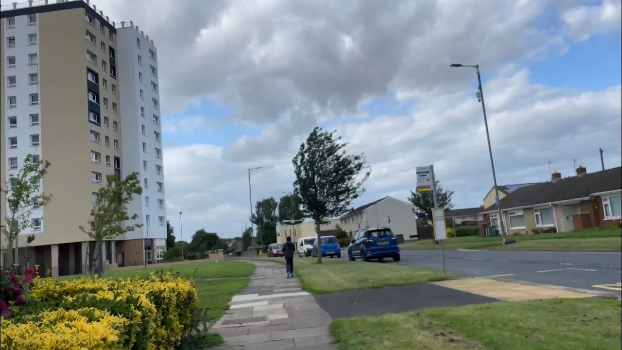 Relaxing Walk Around Marsh House Avenue to Low Grange Avenue Billingham