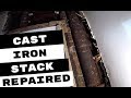 Cast Iron Plumbing Stack Is Cracked