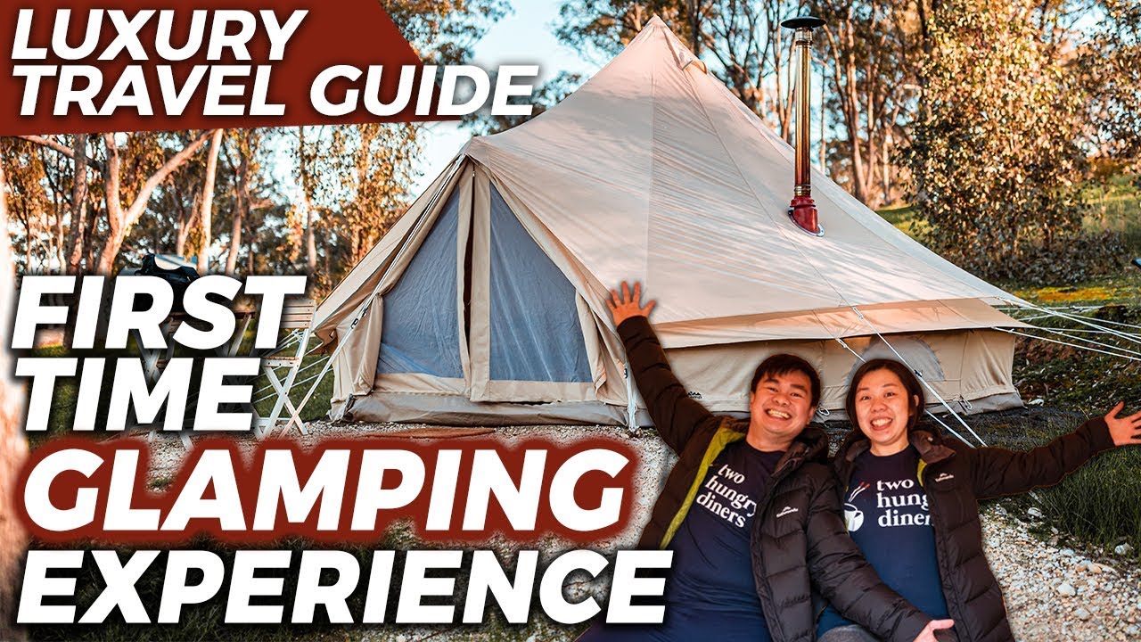 FIRST TIME #GLAMPING EXPERIENCE at Cosy 