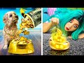 I Adopted a Billionaire Dog from Roblox - RICH Dog Vs Broke Girl | Relatable by La La Life Games