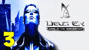 Deus Ex Walkthrough - Part 3 - UNATCO Headquarters | No Commentary