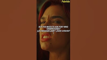 Thumbnail of Dua Lipa - Training Season  #español #lyrics #dualipa #music #english #trainingseason