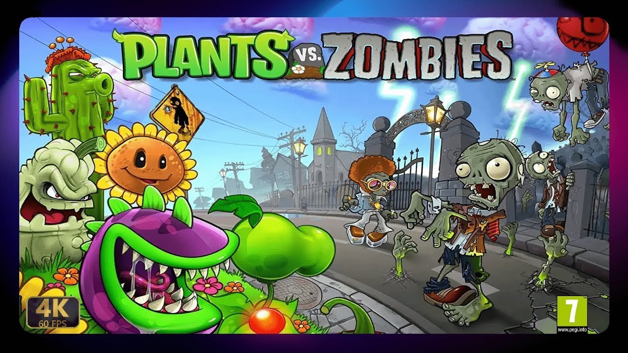 Plants vs. Zombies (2009) — Cała GRA | 4K60 PC [PL]