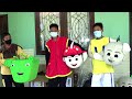 UNBOXING BOBOIBOY ADU DU UPIN IPIN COSPLAY - Kostum Bermain BoBoiBoy & Adu du dan Upin Perahu Layar