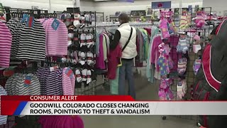 Goodwill to close changing rooms Information