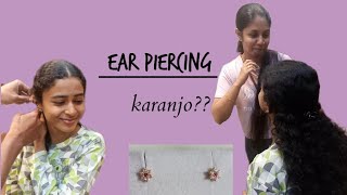 ear piercing experience #review