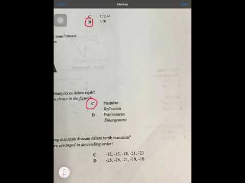 UJIAN DIAGNOSTIK Bahagian A no 1-10 TUTORIAL