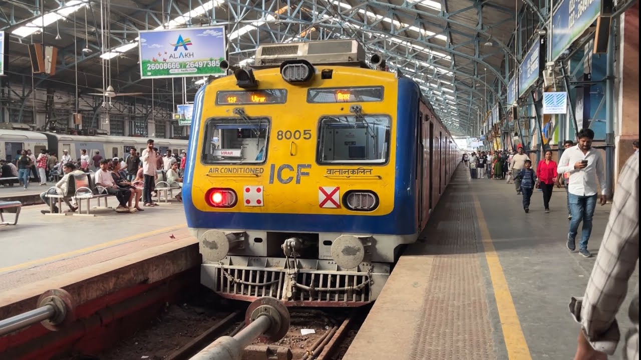 Churchgate To Bhayandar Mumbai Fast Local Train Journey ll Mumbai Local Train Back To Back Action 