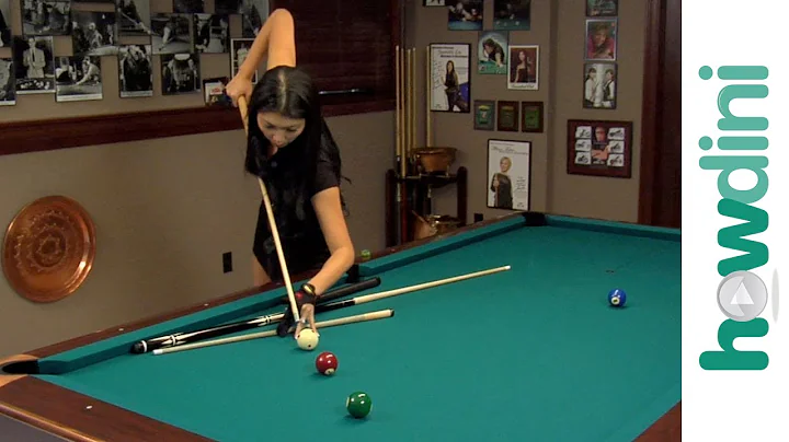 Billiards tips: How to jump a pool ball with Jeane...