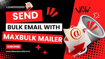how to send bulk email with maxbulk #mailer