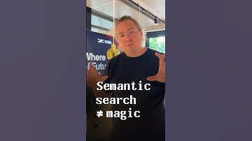 What is the #1 misconception about semantic search? | CEO of Weaviate, Bob van Luijt
