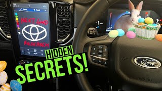 SECRETS About The Next Gen Ranger! Easter Eggs and What They Don't Tell You In the Ford Manual!