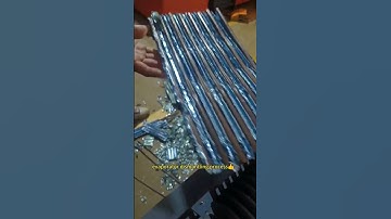Disassemble evaporator of air conditioning to recycle copper tubes - Good tools got work done easily