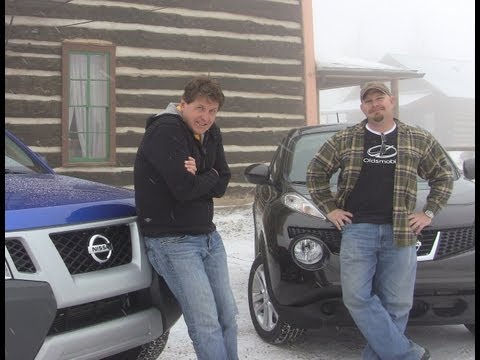2012 Nissan Xterra vs Juke mashup review & drive: Which is the most snow-worthy?