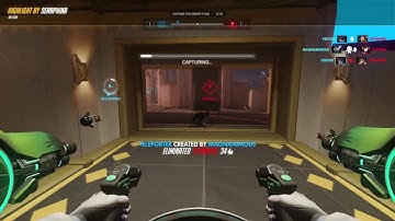 Overwatch, Capture the Flag, D. Va highlight