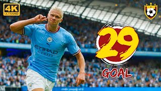 All Erling Haaland 🇳🇴 Goals in ′′2023′′ Season So Far 🔥 ❯ [29] Goal ☄️🌟 | 4k by Football King 22,168 views 1 year ago 11 minutes, 33 seconds
