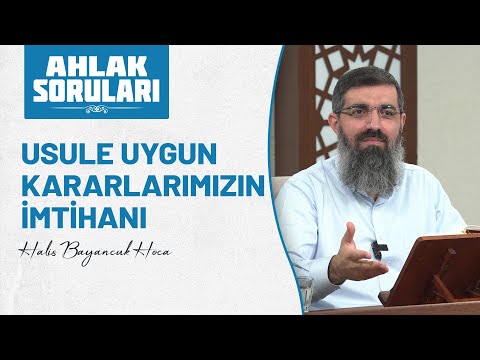 İstişare ettim, istihare yaptım ama yine de olmadı. | Halis Bayancuk Hoca