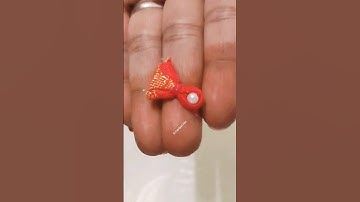 How to make potli button diy || Potli button kaise banaye #shortvideo