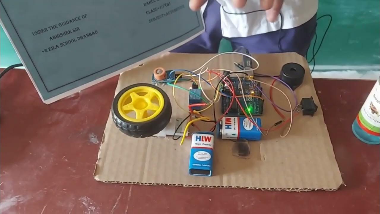 Alcohol Sensing Alert With Engine Locking System Working Project Made