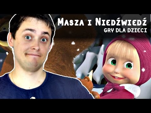 Masza I Niedzwiedz Po Polsku Gry Dla Dzieci Youtube