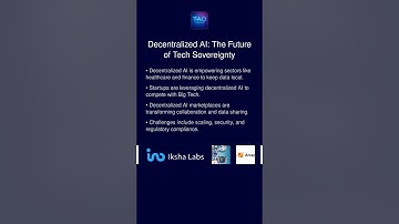Decentralized AI: The Future of Tech Sovereignty