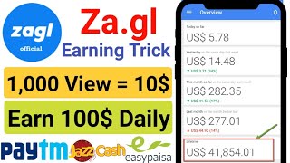 How to Earn Money from za.gl | za.gl Payment Proof | za.gl Real or Fake? | 2021